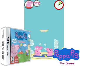Peppa Pig - The Game (Europe) Cover